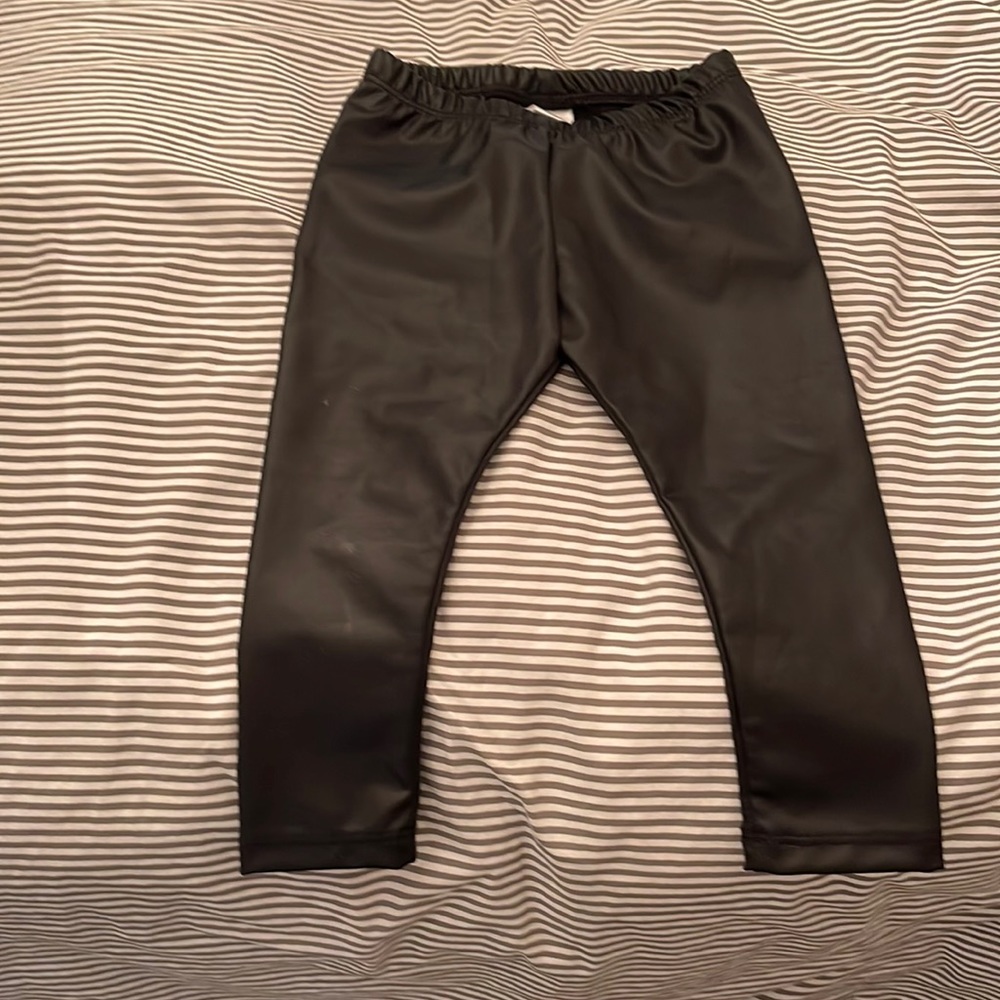 Posh & Cozy faux leather pant